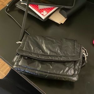 Marc jacobs black puffer bag